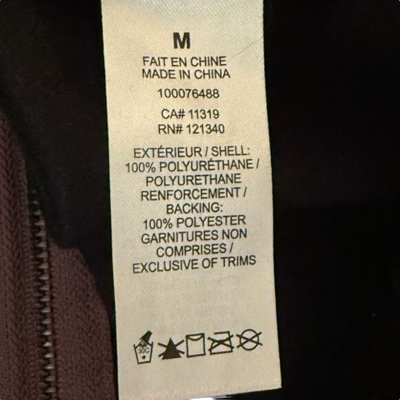 NWT Garage Women's Purple/Mauve Back Zip Tank Top Size Medium - Picture 7 of 7